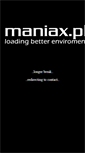 Mobile Screenshot of maniax.pl